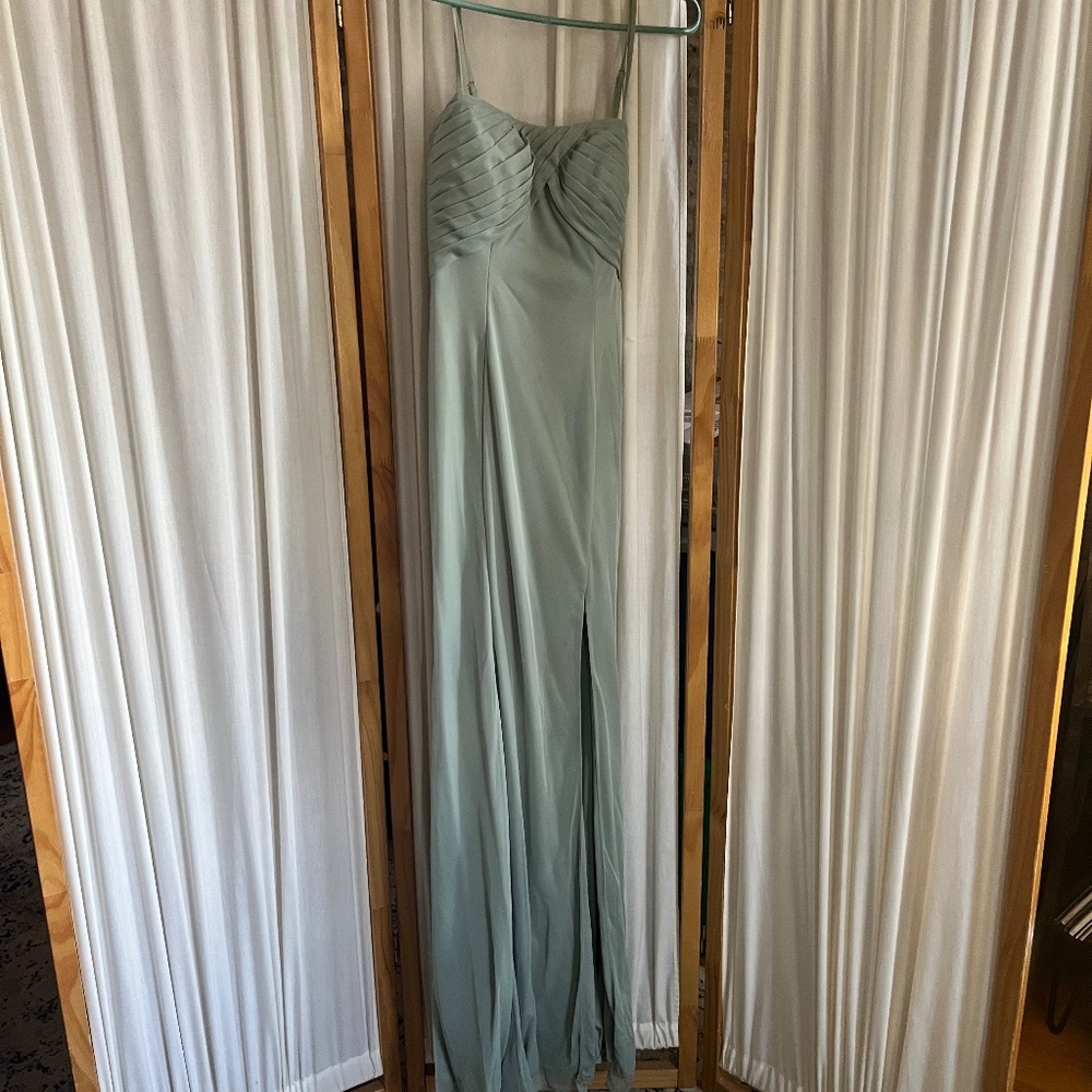 Azazie Agave Bridesmaids Dress